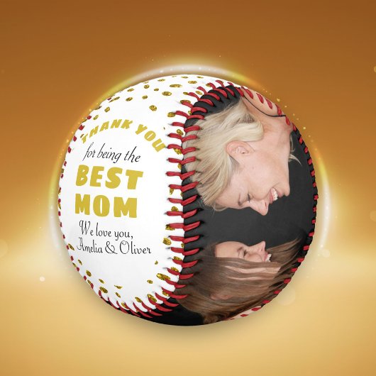 Vielen Dank für Ihr Dankeschön für das beste Mama  Baseball