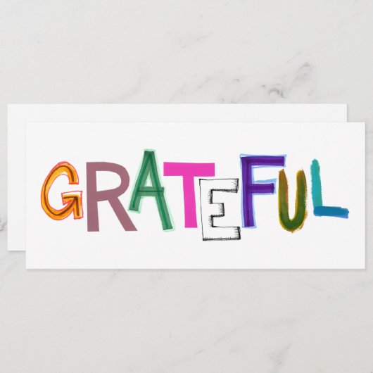 Vielen Dank für Ihr Dankeschön für Spaß und Dankba Einladung (Vorne/Hinten)