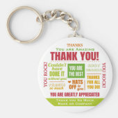 Vielen Dank für Ihr Dankeschön-Zitat Schlüsselanhänger (Vorne)