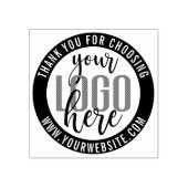Vielen Dank für Ihr einfaches Website Business Log Gummistempel (Prägung)