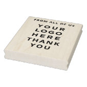 Vielen Dank für Ihr Firmenlogo Gummistempel (Stempel)