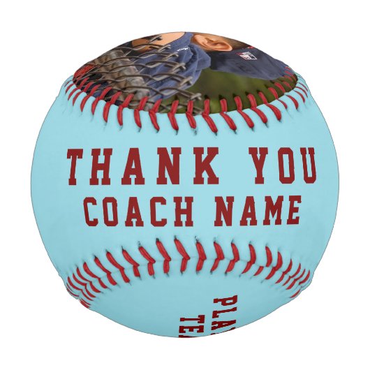 Vielen Dank für Ihr Foto Teamname Nummer Baseball (Rückseite)