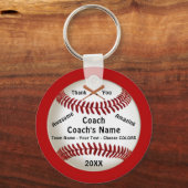 Vielen Dank für Ihr Geschenk für Baseball Coach, B Schlüsselanhänger (Vorderseite)