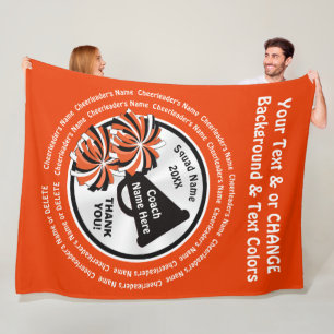 Vielen Dank für Ihr Geschenk für Cheer Coach, Ih Fleecedecke