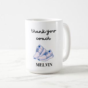 Vielen Dank für Ihr Geschenk für Track Coach, Spor Kaffeetasse