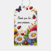 Vielen Dank für Ihr Geschenk Tag Geschenkanhänger (Rückseite)