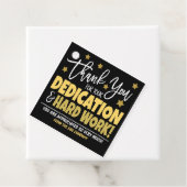 Vielen Dank für Ihr Geschenk Tag Geschenkanhänger (Beispiel)