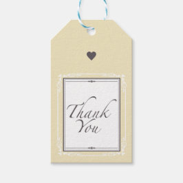 Vielen Dank für Ihr Geschenk Tag Geschenkanhänger