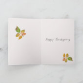 Vielen Dank für Ihr glückliches Dankeschön für die Karte (Innenseite)