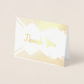 Vielen Dank für Ihr Hochzeitgeschenk Folienkarte (Vorderseite)