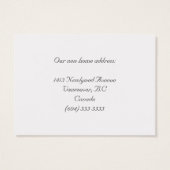 Vielen Dank für Ihr Hochzeitsgeschenk (Rückseite)