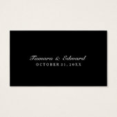 Vielen Dank für Ihr Hochzeitskarten Halloween Skel (Rückseite)