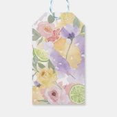 Vielen Dank für Ihr Interesse an Aquarell Citrus F Geschenkanhänger (Rückseite)