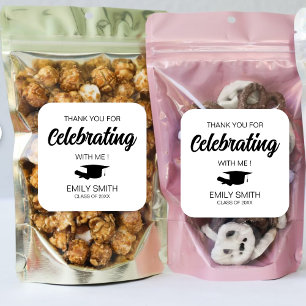 Vielen Dank für Ihr Interesse an der Abschluss-Kla Quadratischer Aufkleber