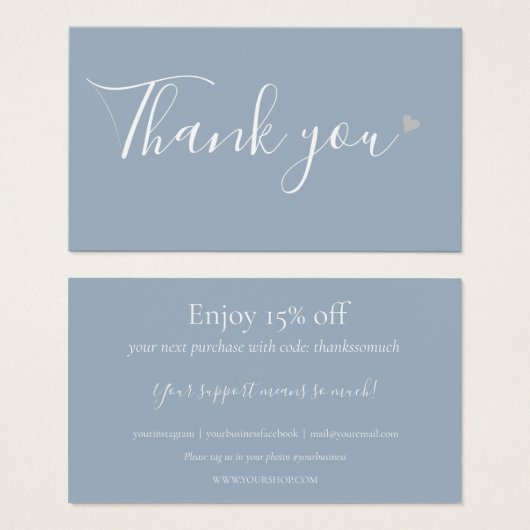 Vielen Dank für Ihr Interesse an der Dusty Blue Di (Vorne & Hinten)