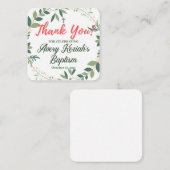 Vielen Dank für Ihr Interesse an der Feier Begleitkarte (Vorne/Hinten)