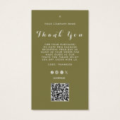 Vielen Dank für Ihr Interesse an der QR-Kodierung (Rückseite)