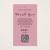 Vielen Dank für Ihr Interesse an der QR-Kodierung (Rückseite)