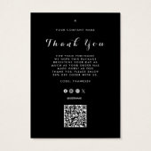 Vielen Dank für Ihr Interesse an der QR-Kodierung (Rückseite)