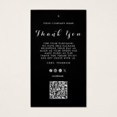 Vielen Dank für Ihr Interesse an der QR-Kodierung (Rückseite)