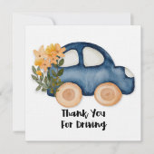 Vielen Dank für Ihr Interesse an der Service Flat Dankeskarte (Vorderseite)