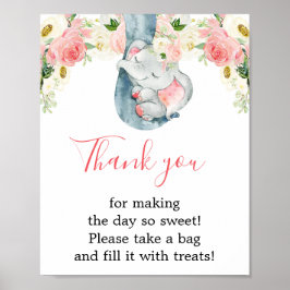 Vielen Dank für Ihr Interesse an Elefantenmädchen  Poster