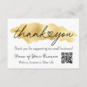 Vielen Dank für Ihr Interesse an Small Business Go Begleitkarte (Vorderseite)