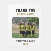 Vielen Dank für Ihr Interesse an unserem Team Name Fleecedecke (Vorderseite)