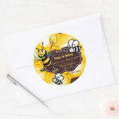 Vielen Dank für Ihr Interesse an unserer Hochzeits Runder Aufkleber (Umschlag)