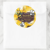 Vielen Dank für Ihr Interesse an unserer Hochzeits Runder Aufkleber (Tasche)