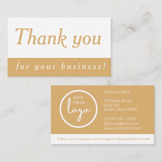 Vielen Dank für Ihr Interesse Begleitkarte (Vorne/Hinten)