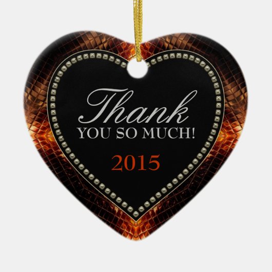 Vielen Dank für Ihr Interesse Keramik Ornament (Vorne)