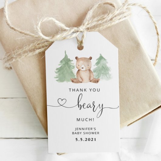 Vielen Dank für Ihr Interesse Tag Geschenkanhänger