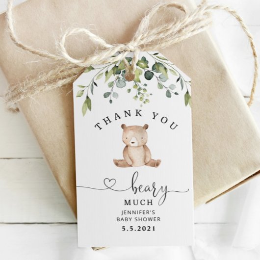 Vielen Dank für Ihr Interesse Tag Geschenkanhänger