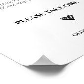 Vielen Dank für Ihr Interesse Unterschreiben Bitte Poster (Ecke)