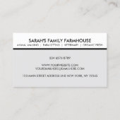 Vielen Dank für Ihr Interesse Visitenkarte (Rückseite)