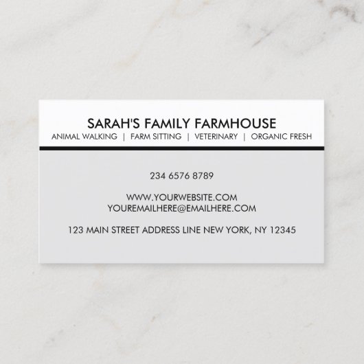 Vielen Dank für Ihr Interesse Visitenkarte (Rückseite)