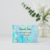 Vielen Dank für Ihr Kaufopal Visitenkarte (Stehend Vorderseite)