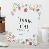 Vielen Dank für Ihr Kommen Baby Dusche Schild Blor (In Situ)