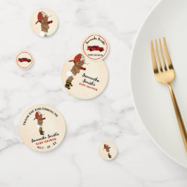 Vielen Dank für Ihr Kommen OM Firefighter Baby Sho Konfetti