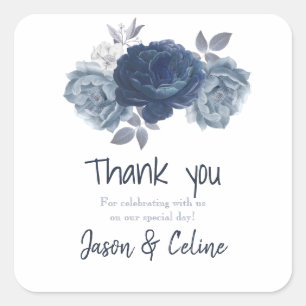 Vielen Dank für Ihr Kommen. Quadratischer Aufkleber