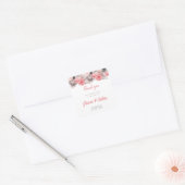 Vielen Dank für Ihr Kommen. Quadratischer Aufkleber (Umschlag)