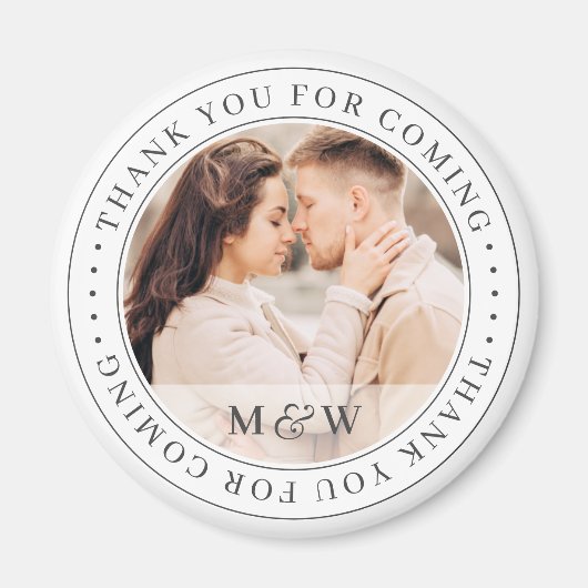 Vielen Dank für Ihr Kommen und Ihre Hochzeit mit k Magnet (Vorne)