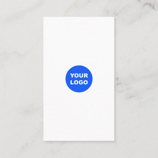 Vielen Dank für Ihr Logo zum Kauf Visitenkarte (Rückseite)