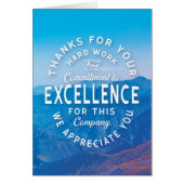 Vielen Dank für Ihr Loyalty & Trust (Vorne)