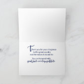 Vielen Dank für Ihr militärisches Vertrauen in den Karte (Innenseite)