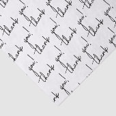 Vielen Dank für Ihr Minimalistisches Berufliches M Seidenpapier (Ausschnitt)