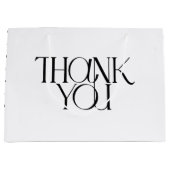 Vielen Dank für Ihr modernes Business | QR-Code Große Geschenktüte (Vorderseite)