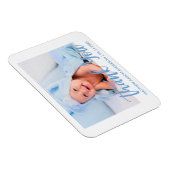 Vielen Dank für Ihr modernes New Baby Boy Blue Magnet (Rechte Seite)