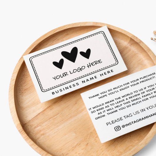 Vielen Dank für Ihr Schwarz-weißes Logo